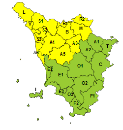 Maltempo, allerta gialla per rischio idrogeologico e idraulico fino ...